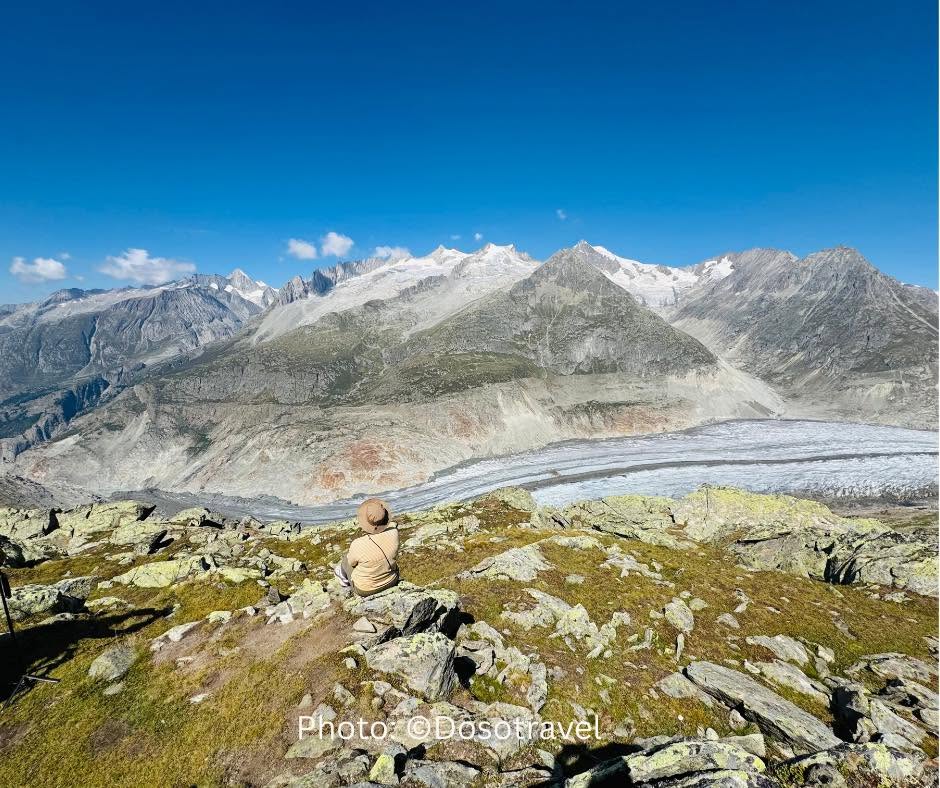 Aletsch Glacier ธารน้ำแข็งที่ใหญ่ที่สุดในยุโรป มรดกโลกแห่งสวิตเซอร์แลนด์